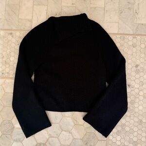 Anthropologie Black Turtleneck Sweater